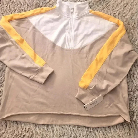 Calvin Klein half zip sweatshirt - Picture 1 of 8